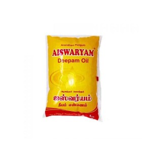 Aiswaryam Deepam Oil 1Ltr Pouch 