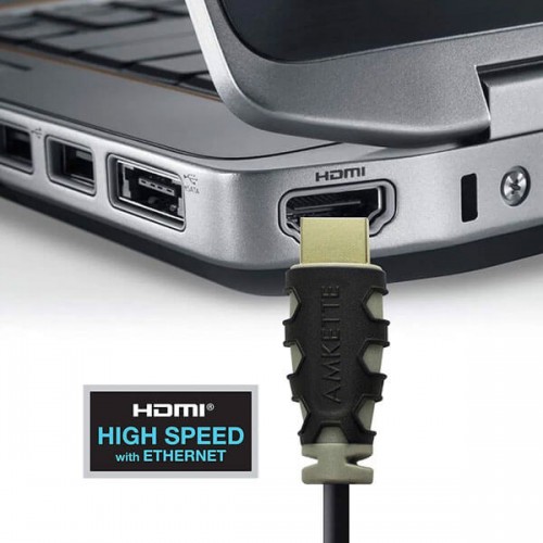 Amkette HDMI 2.0 Cable 2.5 Meter