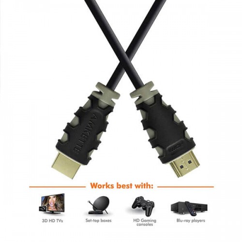 Amkette HDMI 2.0 Cable 2.5 Meter