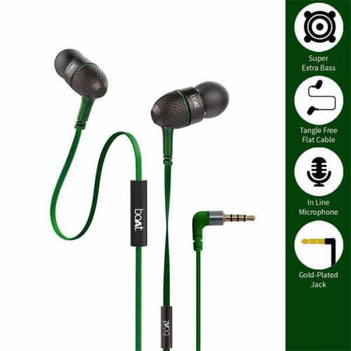 boAt BassHeads 228 in-Ear Wired Earphones