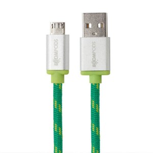 Boompods Retro Charging Cable for USB to Micro USB
