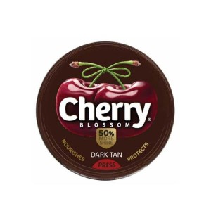 Cherry Blossom Wax Polish Dark Tan 15g