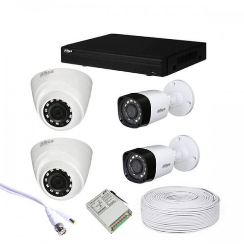 Dahua Full HD 2MP CCTV Cameras Combo Kit