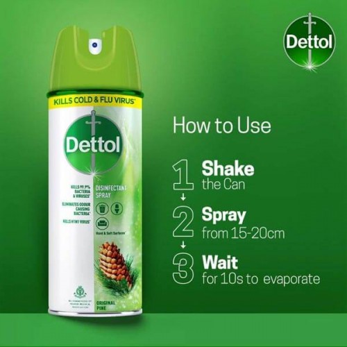 Dettol Disinfectant Spray Original Pine 225ml