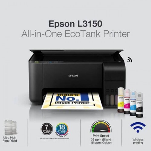 Epson EcoTank L3150 Wi-Fi Printer