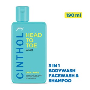 Godrej Cinthol Head To Toe Cool Wave 190ml