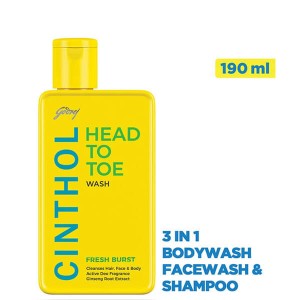 Godrej Cinthol Head To Toe Fresh Burst 190ml