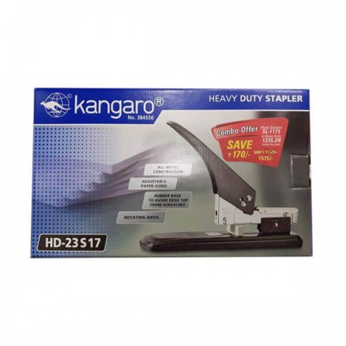 Kangaro HD-23S17 Heavy Duty Staple New Combo Pack Munix Scissors & Knife