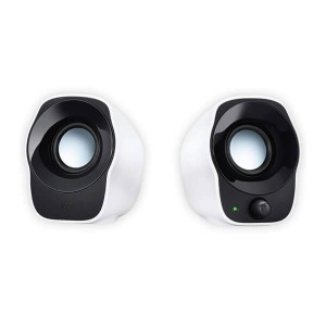 Logitech Z120 Stereo Speaker (White, Black)