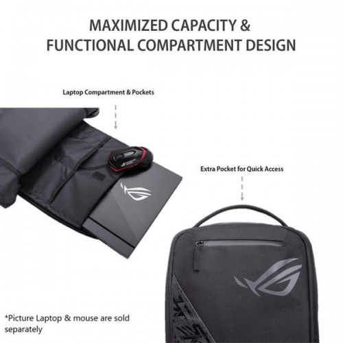 Asus ROG Ranger BP1501G 15.6-inch Gaming Laptop Backpack