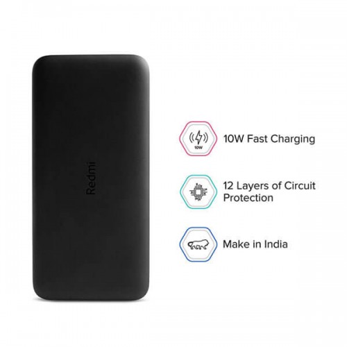 Redmi Power Bank 10000mAh 10W Fast Charging