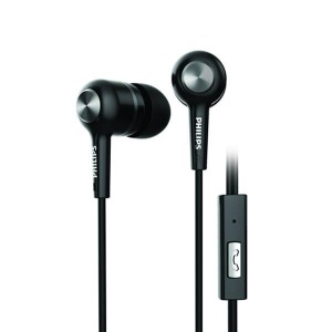 Philips SHE1505BK Earphones with Mic