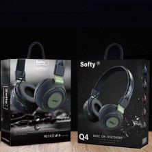 Softy Q4 ON-Ear Wireless Bluetooth Headphone with Mic