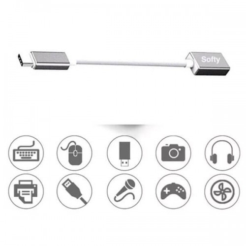 Softy Type C to OTG kit All Type C Supported Smartphones