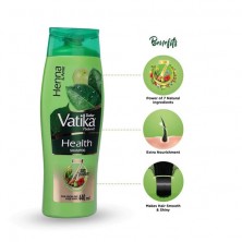 Dabur Vatika Henna & Amla Health Shampoo 440ml