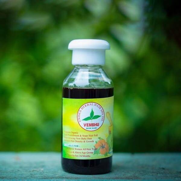 Vembhu Herbal Hair Spa Oil 100ml Online at Best Prices in Pondicherry |  Pondicherry Shopping