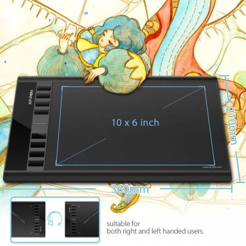 XP Pen Star03 V2 Drawing Pen Tablet Graphics