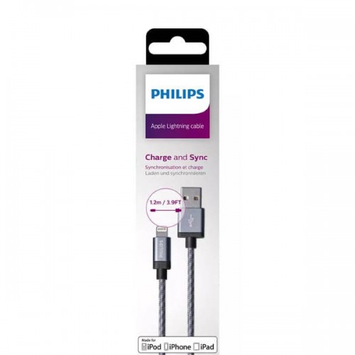 Philips iPhone Lightning to USB cable DLC2508N/97