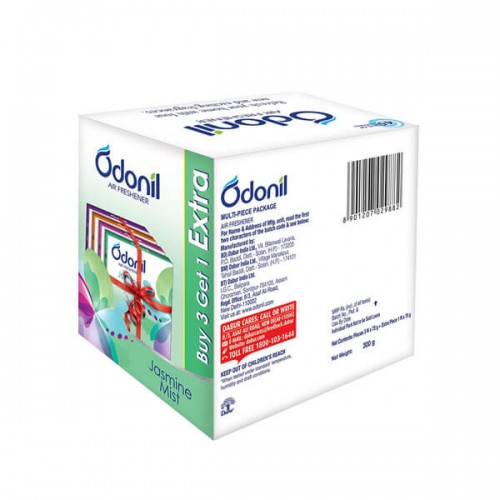 Odonil Air Freshener Jasmine Mist Blocks 50g Buy 3 Get 1 Free