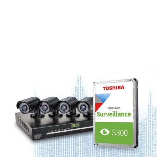 Toshiba 1TB Surveillance S300 Hard Disk