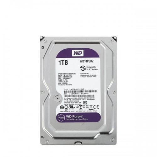 Western Digital Purple 1TB Surveillance Hard Drive